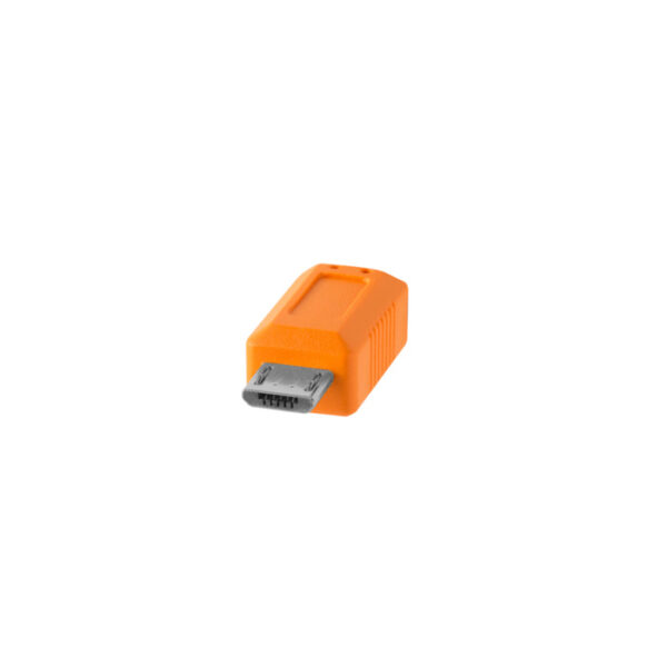 Tether Tools USB-C to 2.0 Micro- B 5-Pin 4,60m orange - Afbeelding 4
