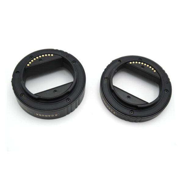 Caruba Extension Tube set Sony E-Serie Chroom APS-C (versie II) - Afbeelding 5