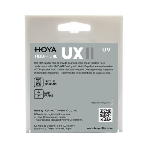 Hoya 55.0MM UX UV II - Afbeelding 3