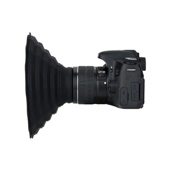 JJC LH-ARS Universele Zonnekap 53-72mm - Silicone - Afbeelding 5