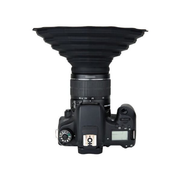 JJC LH-ARS Universele Zonnekap 53-72mm - Silicone - Afbeelding 7