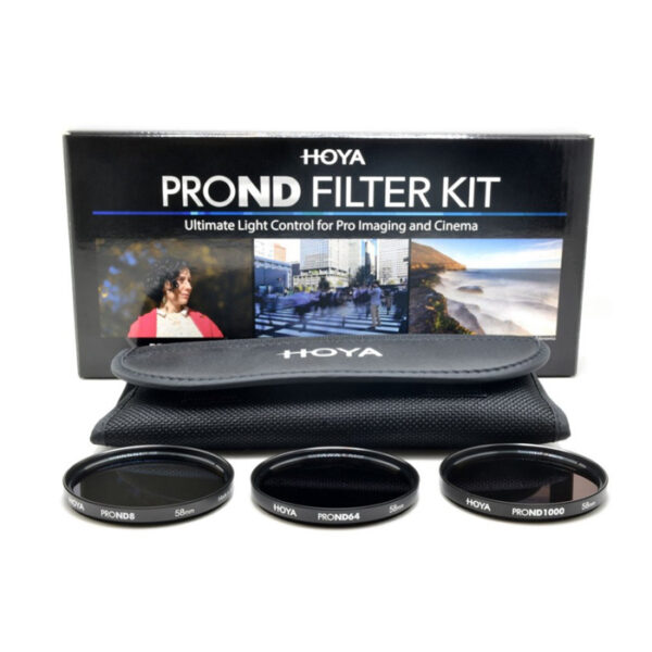 Hoya 77.0MM.PRO ND FILTER KIT 8/64/1000 filterkit - Afbeelding 3