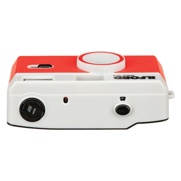 Ilford Camera Sprite 35-II silver And Red - Afbeelding 6