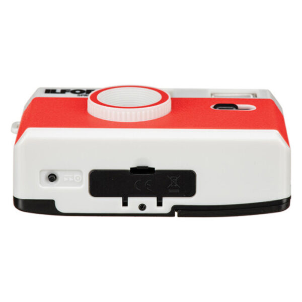 Ilford Camera Sprite 35-II silver And Red - Afbeelding 8