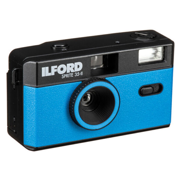 Ilford Camera Sprite 35-II Black And Blue - Afbeelding 2