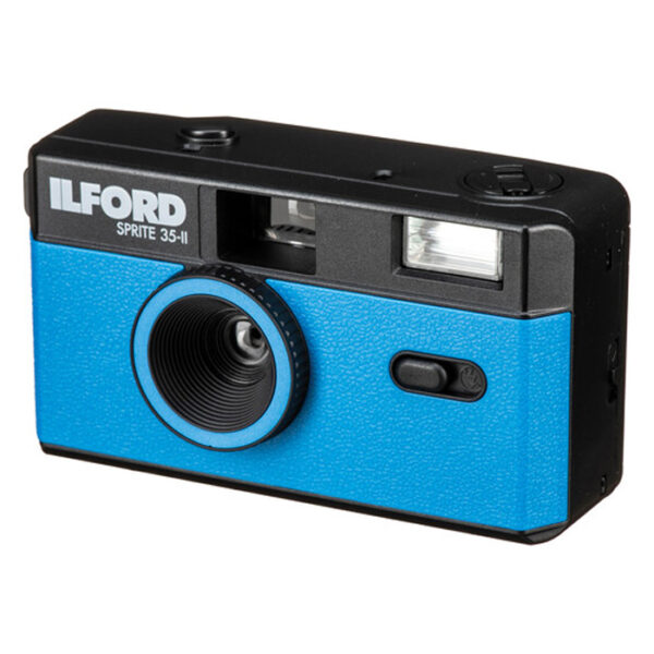 Ilford Camera Sprite 35-II Black And Blue - Afbeelding 4