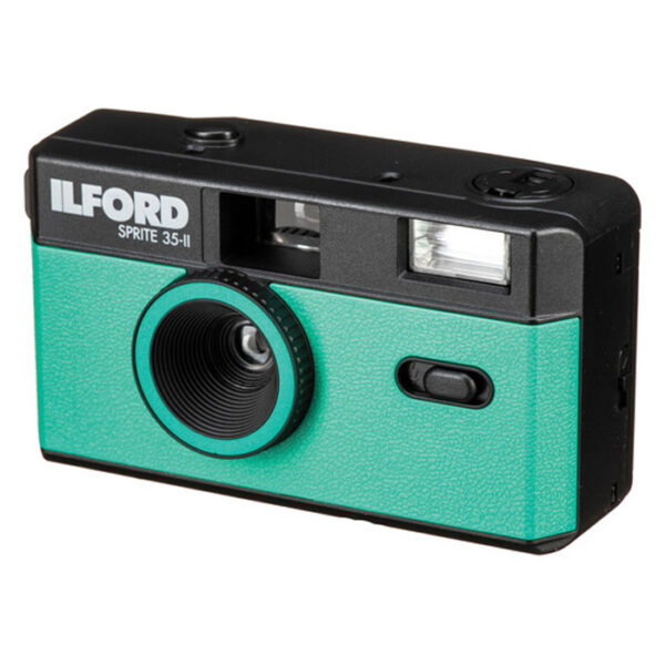 Ilford Camera Sprite 35-II Black And Teal - Afbeelding 2