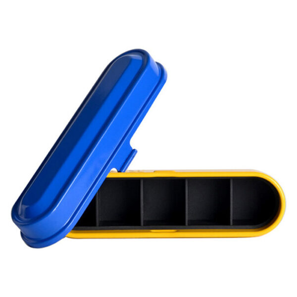 Kodak Film Steel Case Yellow with Blue lid - Afbeelding 5