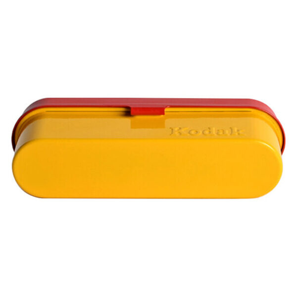 Kodak Film Steel Case Yellow with Red lid - Afbeelding 6