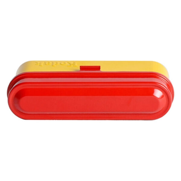 Kodak Film Steel Case Yellow with Red lid - Afbeelding 5