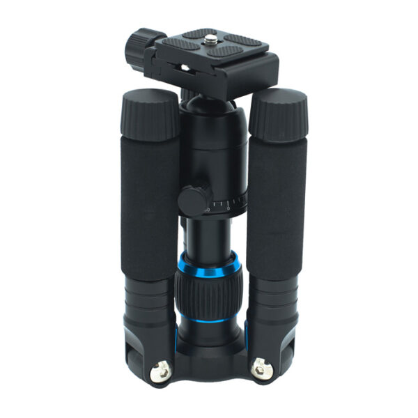 Caruba Compactstar51 Table Tripod (Black/Blue) - Afbeelding 2