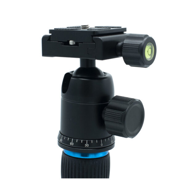 Caruba Compactstar51 Table Tripod (Black/Blue) - Afbeelding 3