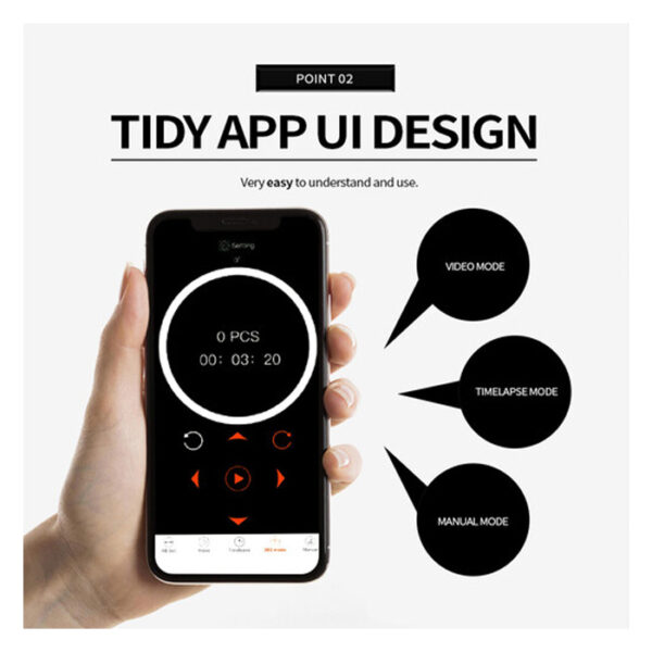 Konova P1 80cm Carbon Camera Slider (w/ KMS-S3) - Afbeelding 3
