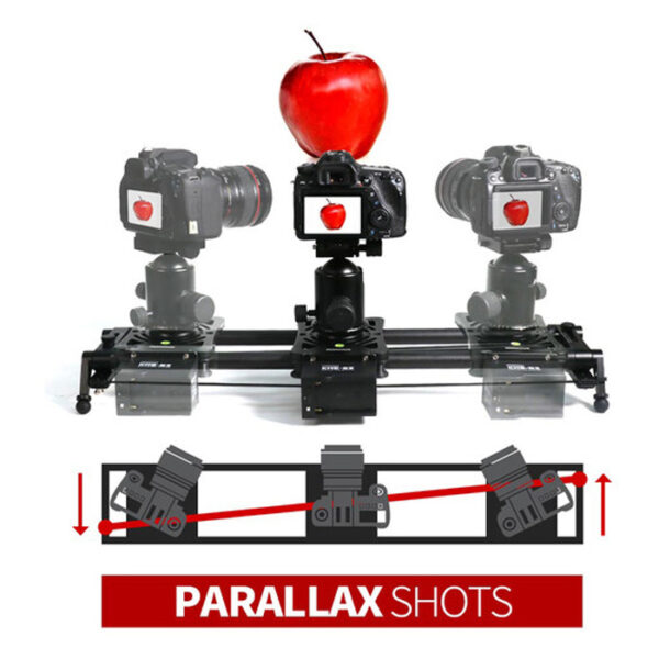 Konova P1 80cm Carbon Camera Slider (w/ KMS-S3) - Afbeelding 5