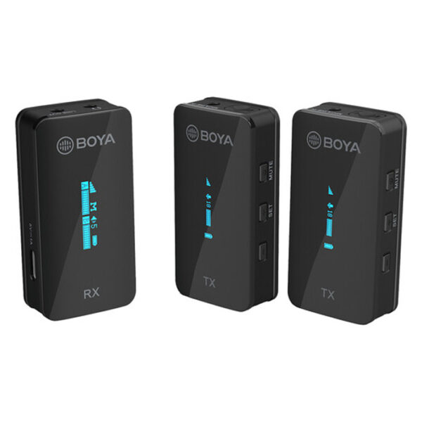 Boya 2.4 GHz Dual Lavalier Microphone Wireless BY-XM6-S2 - Afbeelding 2