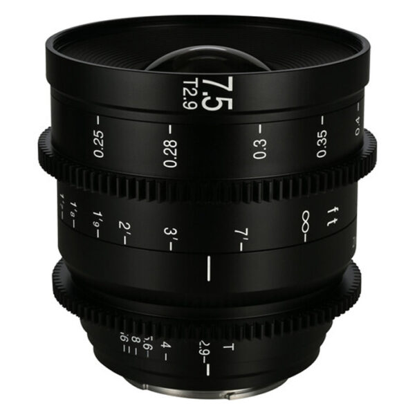Laowa 7.5mm T2.9 Zero-D S35 Cine Lens - Fujifilm X - Afbeelding 2