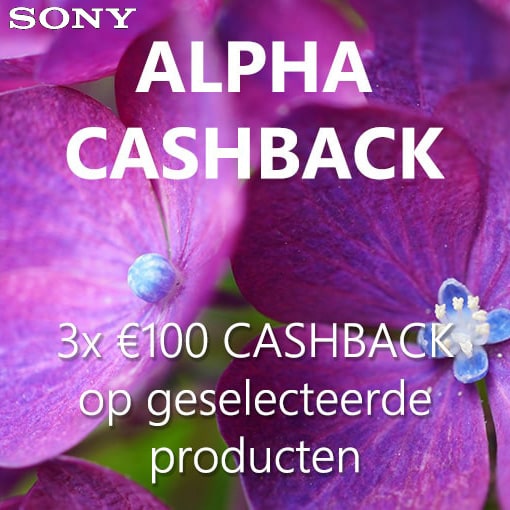 Sony Alpha Promotie (31-03-24)
