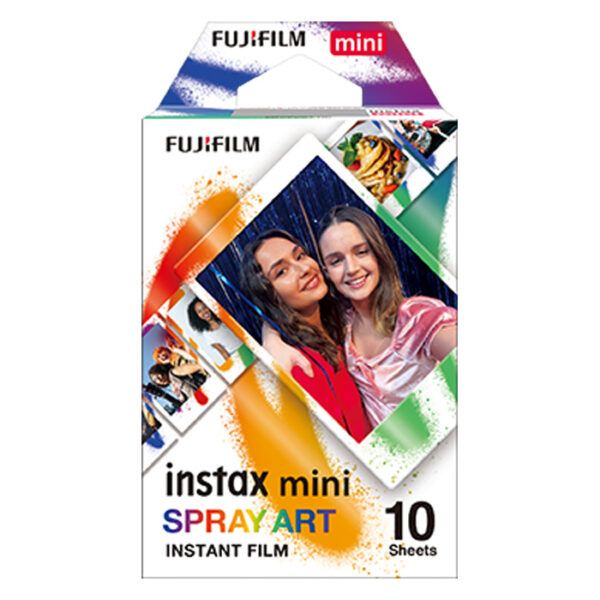 Fuji Instax Mini Film Spray Art 1x10 - Afbeelding 3