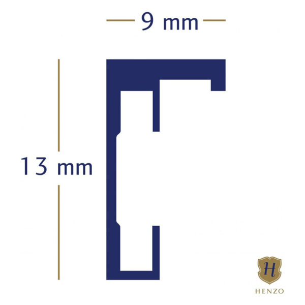 Henzo Manhatten 15x20 Dark Grey - Afbeelding 3