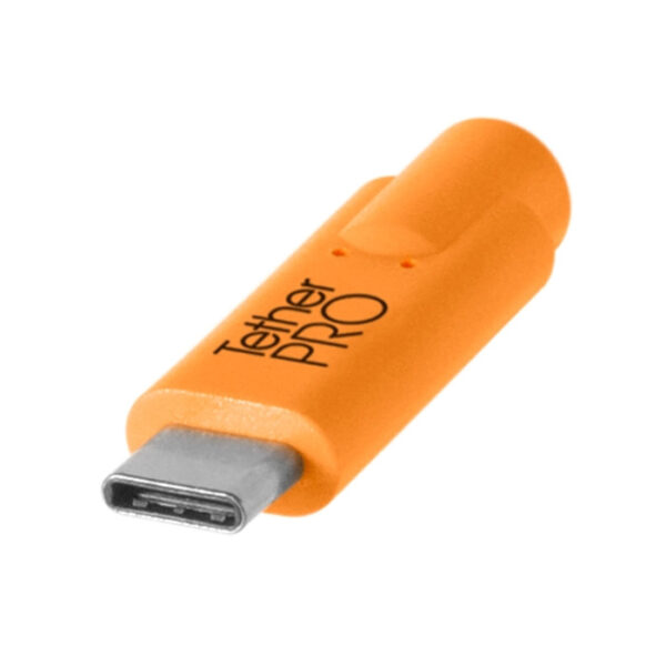 TetherTools TetherPro USB 3.0 To USB-C 4.6m H-VIS Orange - Afbeelding 2
