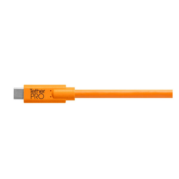 TetherTools TetherPro USB 3.0 To USB-C 4.6m H-VIS Orange - Afbeelding 3