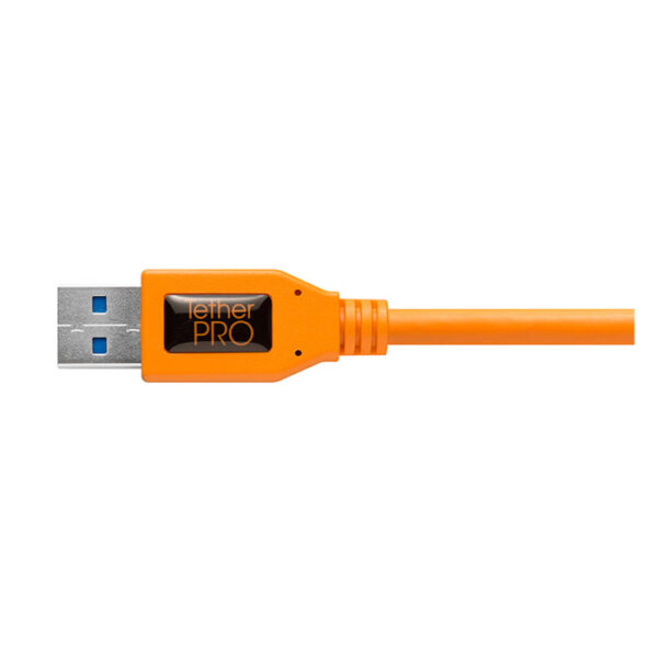 TetherTools TetherPro USB 3.0 To USB-C 4.6m H-VIS Orange - Afbeelding 4