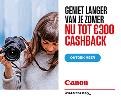 Canon Cashback Promotie