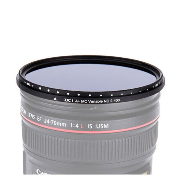 JJC 55mm ND2-ND2000 Variable Neutral Density Filter - Afbeelding 4