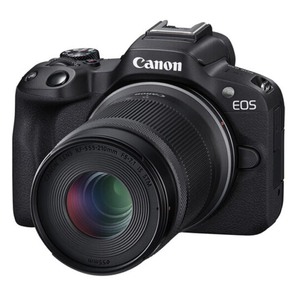 Canon EOS R50 Black + RF-S 18-45 IS STM + RF-S 55-210mm f... - Afbeelding 2