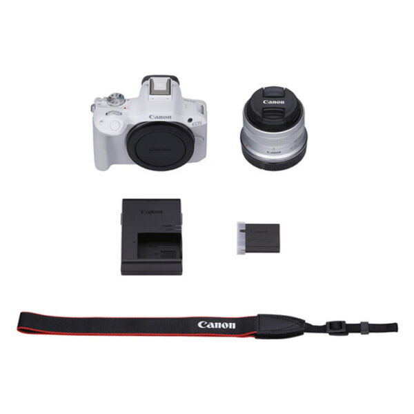 Canon EOS R50 White+ RF-S 18-45 IS STM - Afbeelding 8