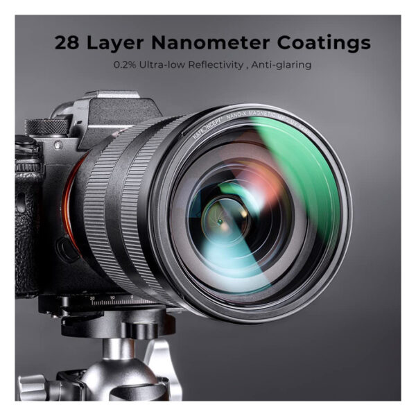 K&F Concept Magnetic Lensfilter-Kit CPL-ND-UV 77 mm - Afbeelding 7