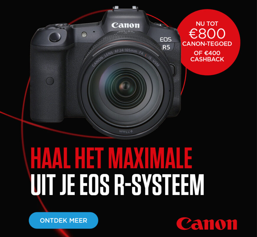 Maak je EOS R-systeem compleet cashback-credit