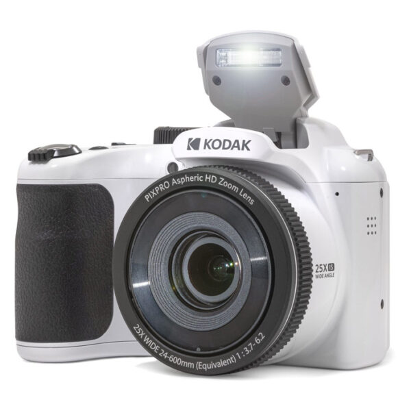 Kodak Pixpro AZ255 White 25X Zoom Camera - Afbeelding 2