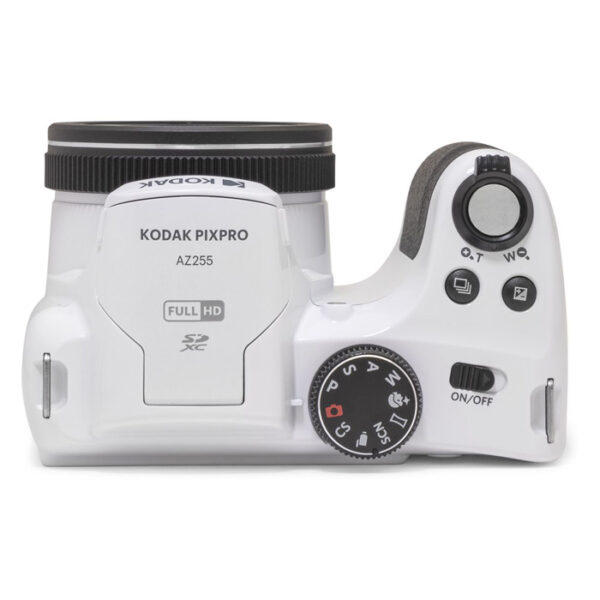 Kodak Pixpro AZ255 White 25X Zoom Camera - Afbeelding 4