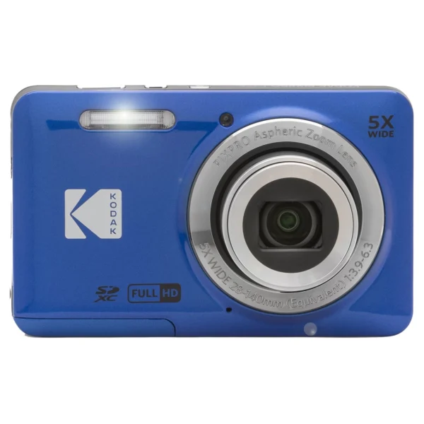 Kodak FZ55 5X Zoom CMOS FHD Li-ion Blauw - Afbeelding 4