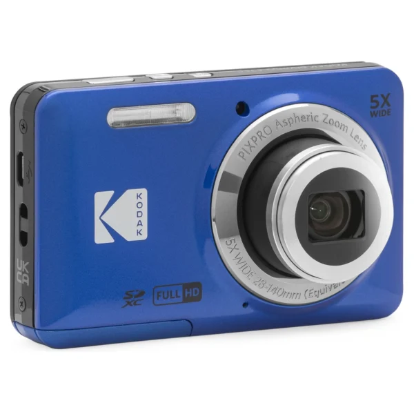 Kodak FZ55 5X Zoom CMOS FHD Li-ion Blauw - Afbeelding 2