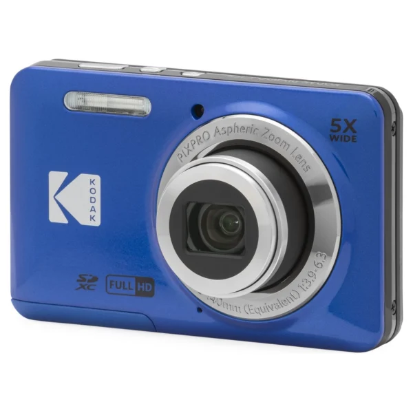 Kodak FZ55 5X Zoom CMOS FHD Li-ion Blauw - Afbeelding 3