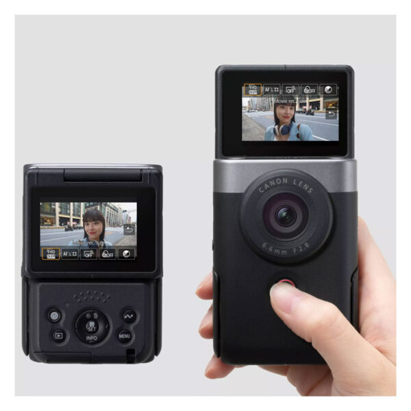 Canon Powershot V10 Silver Advanced Vlogging Kit - Afbeelding 3