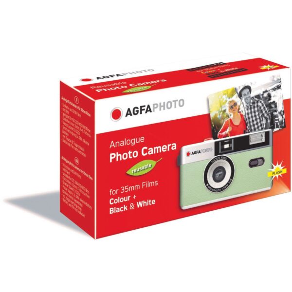 Agfa Photo Reusable Photo Camera 35mm (Mintgreen) - Afbeelding 2