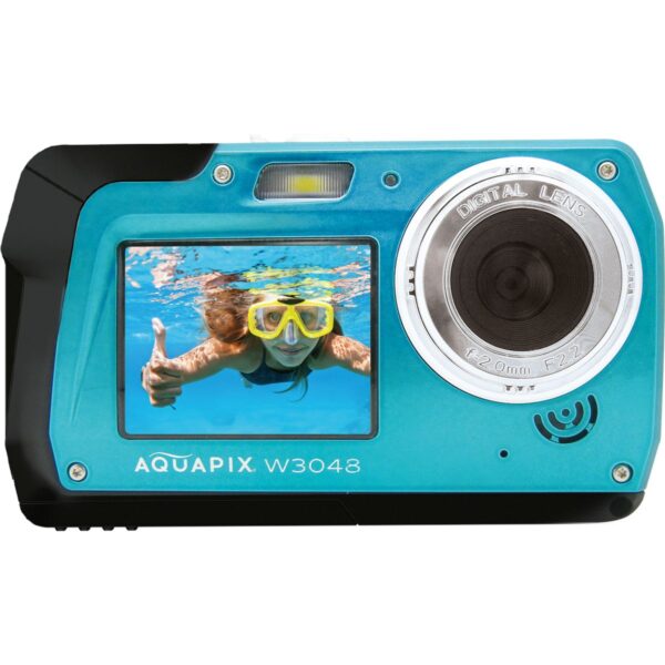 Aquapix W3048 onderwatercamera blauw - Afbeelding 4