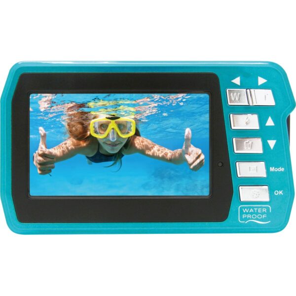 Aquapix W3048 onderwatercamera blauw - Afbeelding 5