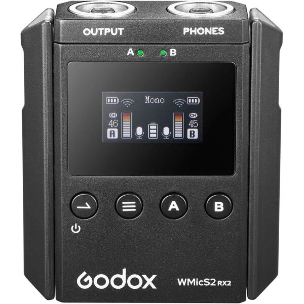 Godox WMICS2 Kit 1 Uhf Wireless Microphone System - Afbeelding 3