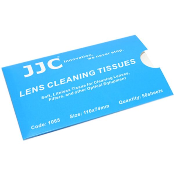 JJC CL-T2 Lens Cleaning Tissue 50 sheets of tissue/Poly Bag - Afbeelding 3