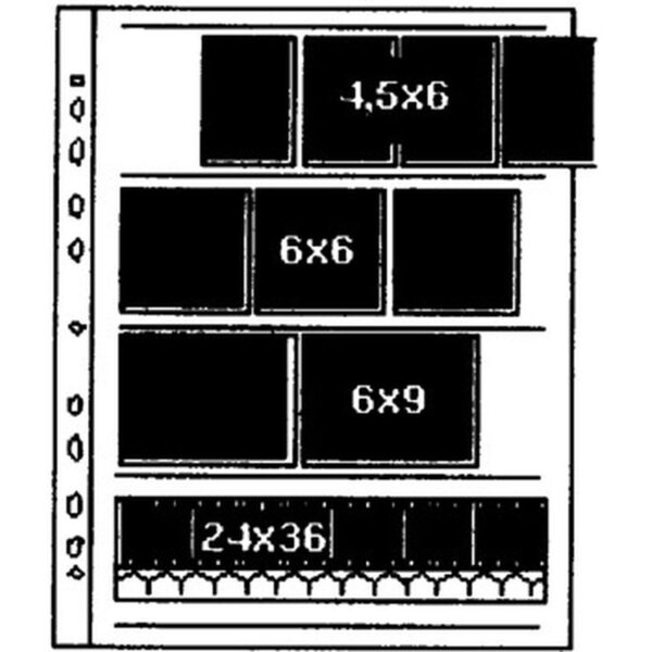 Kaiser Negatiefbladen 60mm @100 Acetaat