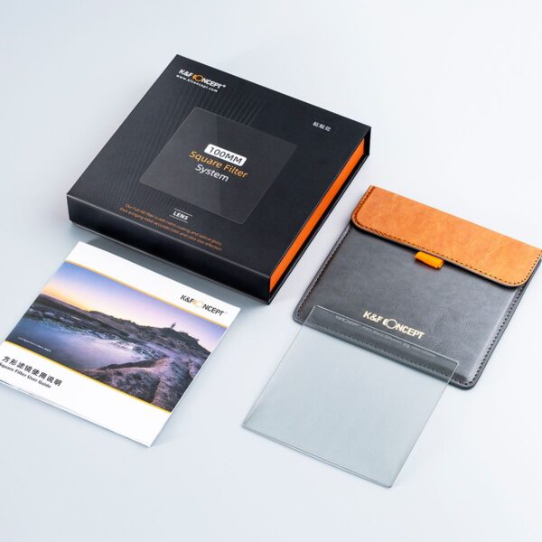 K&F Concept 100x100 1/2 Black Diffusion Filter - Afbeelding 2