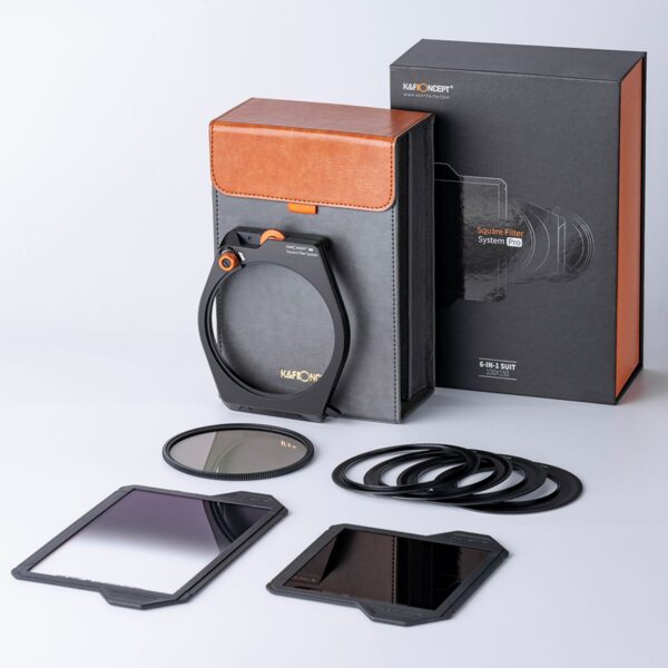 K&F Concept Filterkit Square X-Pro: Houder CPL ND1000 GND - Afbeelding 2