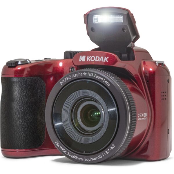 Kodak Pixpro AZ255 Red 25X Zoom Camera - Afbeelding 4