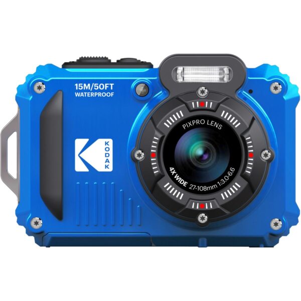 Kodak Waterproof WPZ2 5X Zoom WiFi Blue - Afbeelding 2