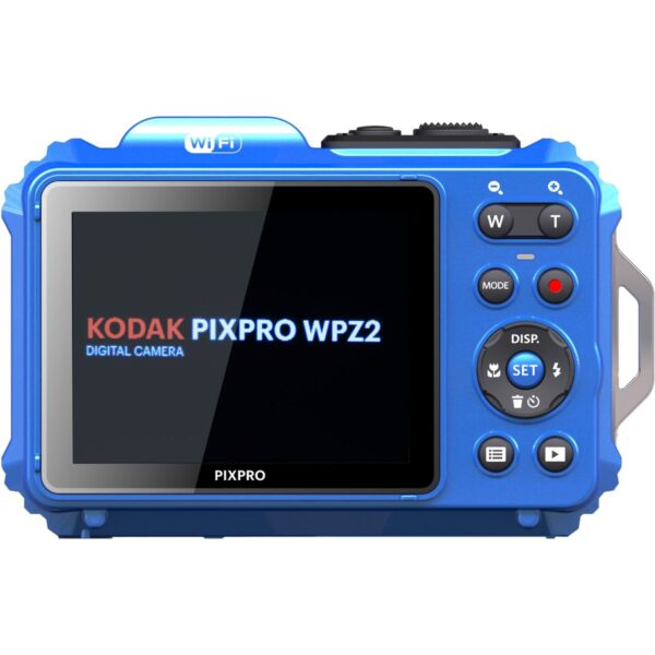 Kodak Waterproof WPZ2 5X Zoom WiFi Blue - Afbeelding 3