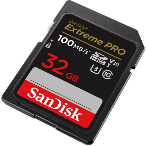 SanDisk Extreme Pro 32GB SDHC Memory Card 100MB - Afbeelding 3